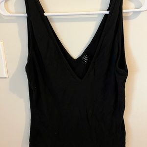 Black Deep V Tank